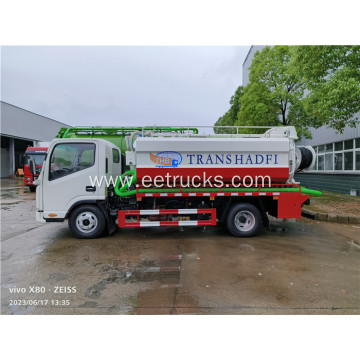 8000L Vacuum Sewer Cleaning Tank Truck